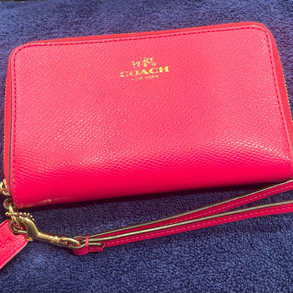 Gently loved Coach wallet